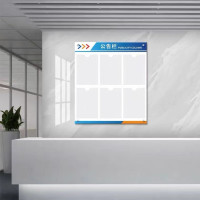 钢盾定制亚克力温馨提示牌公告栏指示牌