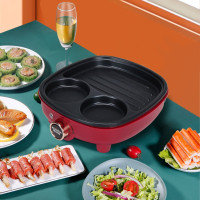 澳柯玛(AUCMA) 家用煎烤机AKJK-70W 红色