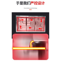 美厨优选4格保温售饭台电热保温汤池保温快餐车