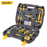 得力(deli) DL1021 家用多功能五金工具箱电工木工维修组套21件套