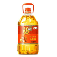 福临门 食用油 浓香压榨一级 花生油5L 中粮出品 新老包装随机发货