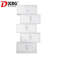 DXBG钢制文件柜资料柜档案柜财务凭证柜带锁储物柜铁皮柜书柜偏五斗文件柜常规款
