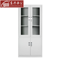 DXBG钢制文件柜资料柜档案柜财务凭证柜带锁储物柜铁皮柜书柜大器械文件柜常规款