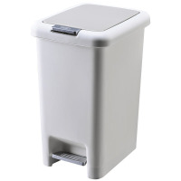 小海牛 双开盖垃圾桶 脚踩手按 办公室垃圾桶