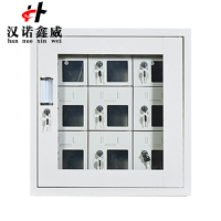 汉诺鑫威手机存放柜会议室手机柜对讲机柜寄存柜手机柜9门手机存放柜常规款