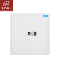 DXBG电子保密柜钢制密码文件柜保险柜铁皮资料柜矮柜办公室储物柜单节白色国宝锁420*900*900常规款