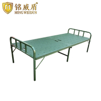 铭威盾钢塑两折床折叠床常规款