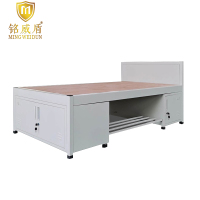 铭威盾钢制含柜单人床2米*1.2米常规款