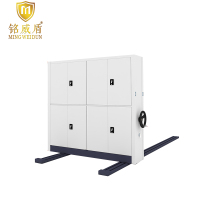 铭威盾钢制档案架密集柜档案室密集架手摇式移动档案柜文件柜资料柜一列二组每立方单价常规款