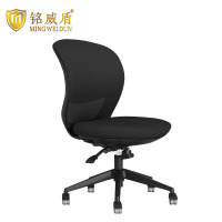 铭威盾工作椅电脑椅人体工学升降转椅写字椅黑框黑网(无扶手款)常规款