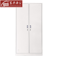 DXBG加厚二门钢制更衣柜员工柜铁皮职工储物柜带锁存包柜鞋柜常规款