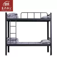 DXBG铁架床钢木床宿舍床黑色加厚型2000X900含床板常规款