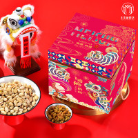 美诚礼 年货套盒饼干糕点节日点心大礼包 网红零食瑞狮·纳福1103g