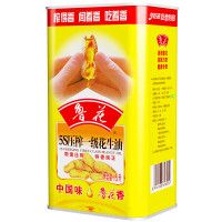 鲁花 食用油5S压榨一级花生油5L铁罐装
