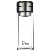 希诺(HEENOOR) XN-7093 双层玻璃杯 270ml