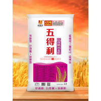 五得利(WUDELI)高精小麦粉25kg 商用 家用高筋通用粉