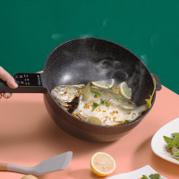 山水(SANSUI) 电炒锅 多功能电煮锅电火锅家用电热锅3L一体电炒菜锅不粘锅大容量 SCG-C50D1 jh