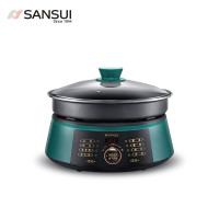 山水(SANSUI) 微电脑电火锅SHG-3019 复古绿