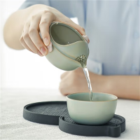 万仟堂(EDENUS)梅花客·快客杯/羊脂白釉,古绿釉,黑铁釉