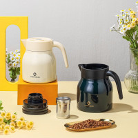 VENES茶大师焖茶壶FC6010-1000 奶油白