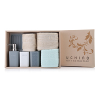 内野(UCHINO) JD71672-N 素色静雅卫浴七件套套装组 单套