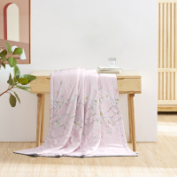 水星家纺 122974 茶醉书香夏被 150×200cm