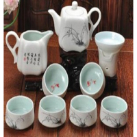 拓牌 11头亮光羊脂玉(如意杯)TP005