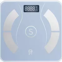 扬子(YANGZI) JS-2629体脂秤 蓝色 家用智能精准身体脂肪测量