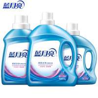 蓝月亮洗衣液12斤套装深层洁净机洗3kg+2kg+1kg(薰衣草香)