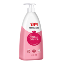 立白 果醋洗洁精1kg 浓缩洗涤精石榴醋精华去除果蔬农残去重油