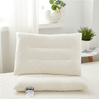 竣程 品尚乳胶枕天然乳胶枕头舒适透气人体工程学脊椎枕成人枕芯 颗粒枕 40*60cm