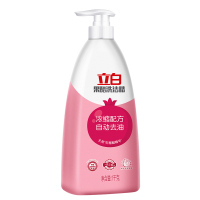 立白 果醋洗洁精1KG 浓缩洗涤精石榴醋精华去除果蔬农残去重油