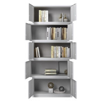 晨光(M&G)五节柜加厚资料柜带锁财务档案柜多层办公用