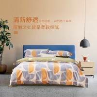 水星家纺 全棉四件套瑞拉 适用1.5米床,建议搭配200*230cm被芯