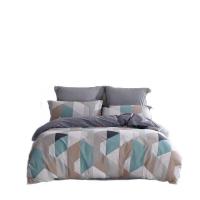 水星家纺 119347 DH戴吉利 抗菌斜纹印花四件套 1.8米床