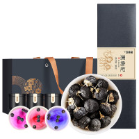 褔東海(FU DONG HAI) 黑枸杞 特大果(10小罐) 精选青海柴达木特优级大果 养生茶饮滋补品180克 jh