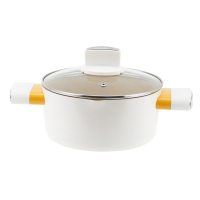 德世朗(DESLON)锅具套装DFS-TZ952A不粘锅麦饭石炒锅汤锅2件套炒菜锅家用炖煮磁炉通用jh