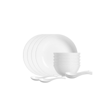 乐美雅(Luminarc) LC-CJJ529祥云浮雕餐具14件套 jh