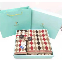 金号 毛巾家纺 吸水洁面巾 洗脸毛巾一浴巾一毛巾一方巾 组合