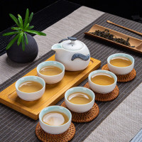拓牌 7头雪花企鹅壶茶禅套盒 TP024 jh