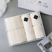 金号 纯棉毛浴巾套盒 1浴4毛 ZL2106-A2