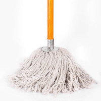 顺胜 木杆拖把棉线大堂老式墩布尘推拖布工厂物业吸水拖把