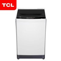 TCL 8公斤全自动洗衣机 智能控制一键脱水洗涤护衣 TB-V80(TB-V80A)亮灰色 单台