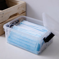 禧天龙(Citylong) 围典收纳箱口罩收纳盒 透明 X-6317