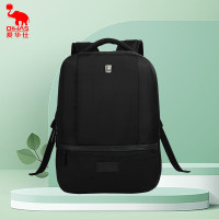 爱华仕(OIWAS) 时尚商务双肩背包大容量休闲旅游背包男女OCB4219U 黑色 jh