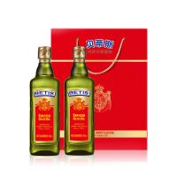 贝蒂斯(BETIS) 纯正橄榄油瓶装500ML*2套盒装 吉庆版 jh