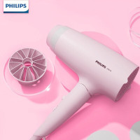 飞利浦(Philips) 小花筒吹风机电吹风家用大功率负离子吹风筒速干可折叠BHD388 jh