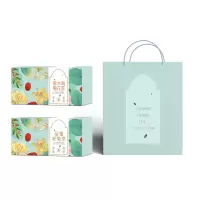 半亩川 花果茶 胖大海菊花茶2种茶包组合360g 金银杞菊茶 茶叶套盒