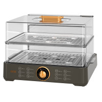 谷格(GUGE) 德国多功能料理电蒸箱电蒸锅多用途锅家用小型透明大容量GB49 jh