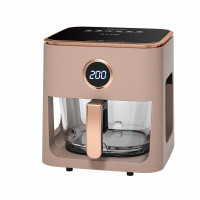 谷格(GUGE) 德国可视化空气炸锅家用智能大容量透明全自动无油多功能不粘锅 GC669 jh